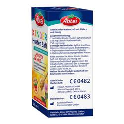 شربت سرفه ابتی 1+ سال Abtei