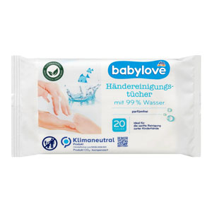 دستمال مرطوب بیبی لاو babylove