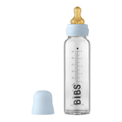 شیشه شیر 225 میل بیبس Bibs BabyBlue