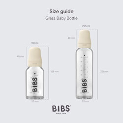 شیشه شیر 225 میل بیبس Bibs