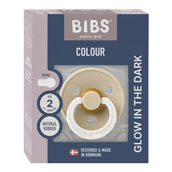 پستانک شبتاب بیبس Bibs Vanilla Glow