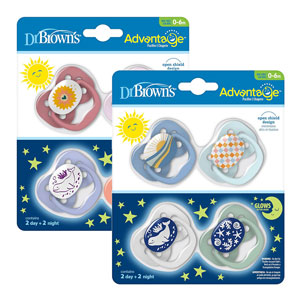 پستانک روز و شب دکتر براونز 6-0 ماه Dr.Brown’s