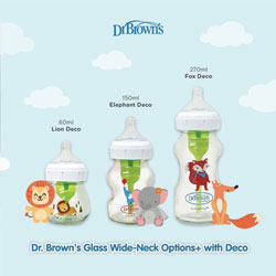 شیشه شیر دکتر براونز Dr Brown's پیرکس تپل