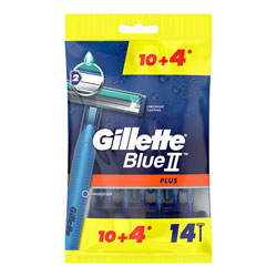 تیغ اصلاح ژیلت Gillette Blue 2 بسته 14 عددی