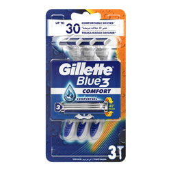تیغ ژیلت Gillette Blue 3 بسته 3عددی