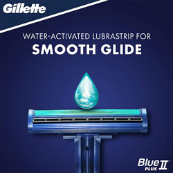 تیغ اصلاح ژیلت Gillette Blue II بسته 14 عددی
