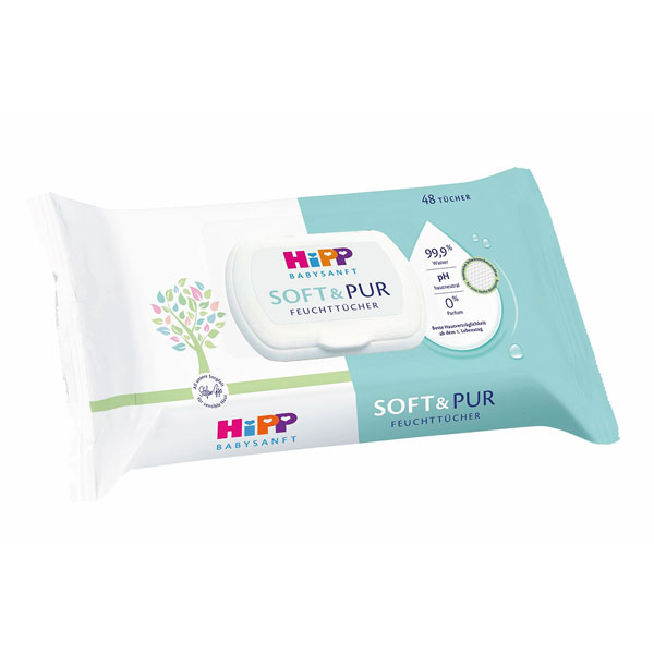 Hipp Babysanft Soft & Pure Wet Wipe