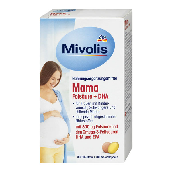 مکمل بارداری فولیک اسید + DHA میوولیس