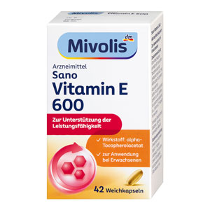 ویتامین E 600 میوولیس Mivolis