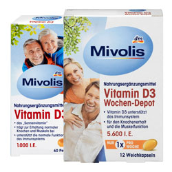 ویتامین D3 میوولیس Mivolis