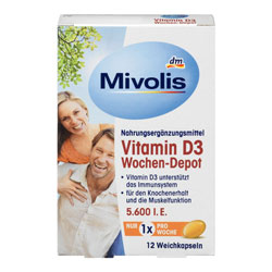 ویتامین D3 میوولیس Mivolis