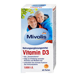 ویتامین D3 میوولیس بالای 50 سال Mivolis