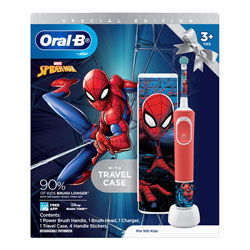 مسواک برقی اورال بی اسپایدرمن Oral-B تراول کیس