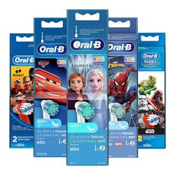 Oral-B Kids Replacement Toothbrush Heads x2