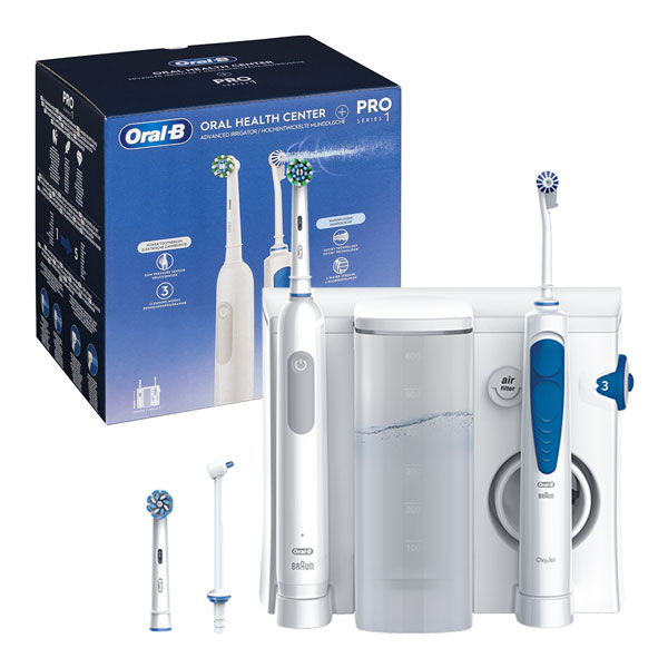 اکسی جت و مسواک برقی اورال بی Oral-B