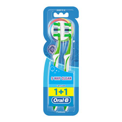 مسواک کامل دوقلو اورال بی Oral-B