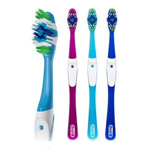 مسواک کامل دوقلو اورال بی Oral-B مدیوم