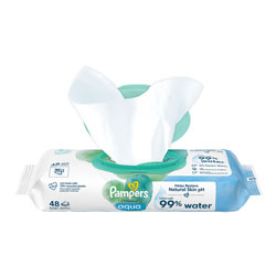 دستمال مرطوب آکوآ پمپرز Pampers