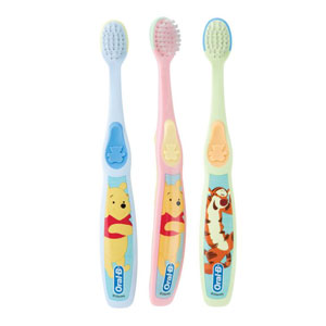 مسواک بچگانه اورال بی Oral-B مناسب 24-4 ماه