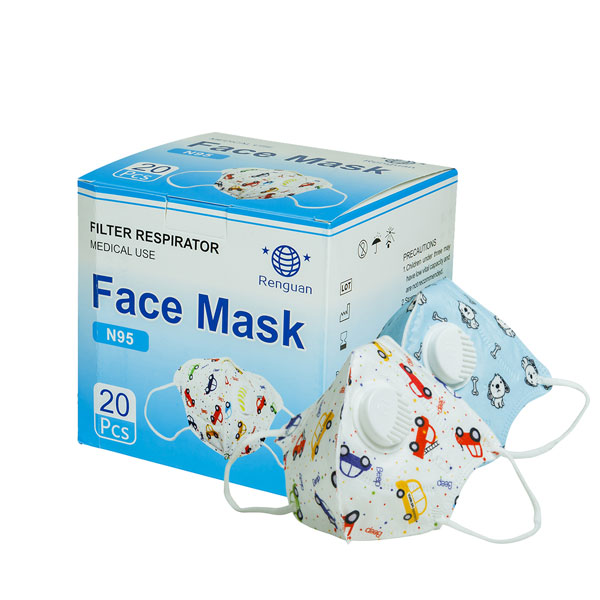 ماسک n95 بچه گانه فیلتردار در طرح های متنوع
