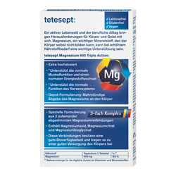 قرص منیزیم ۶۰۰ تتسپت Tetesept