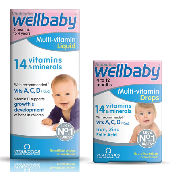 مولتی ویتامین ول بیبی Wellbaby