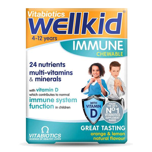 قرص جویدنی ایمنی ول کید Wellkid