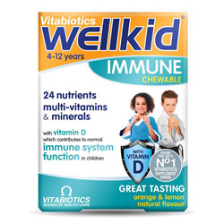 قرص جویدنی ایمنی ول کید Wellkid