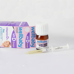 ویتامین دی ول بیبی 4-0 سال Wellbaby