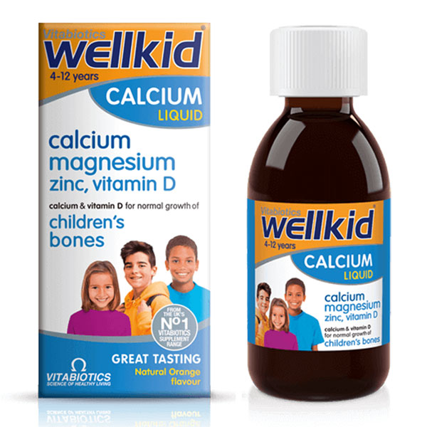شربت کلسیم ول کید Wellkid