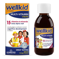 شربت مولتی ویتامین ول کید Wellkid